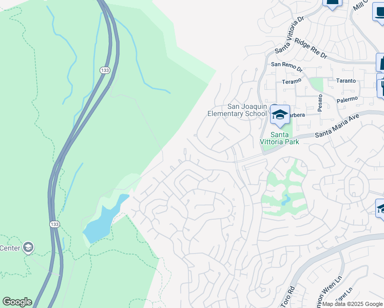 map of restaurants, bars, coffee shops, grocery stores, and more near 5334 Bahia Blanca East in Laguna Woods