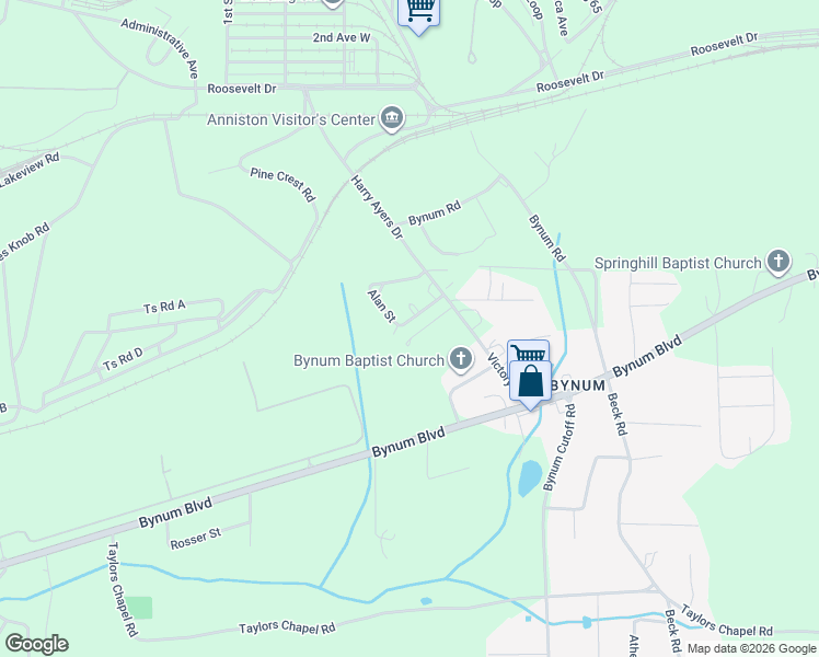 map of restaurants, bars, coffee shops, grocery stores, and more near 57 Alan Street in Oxford