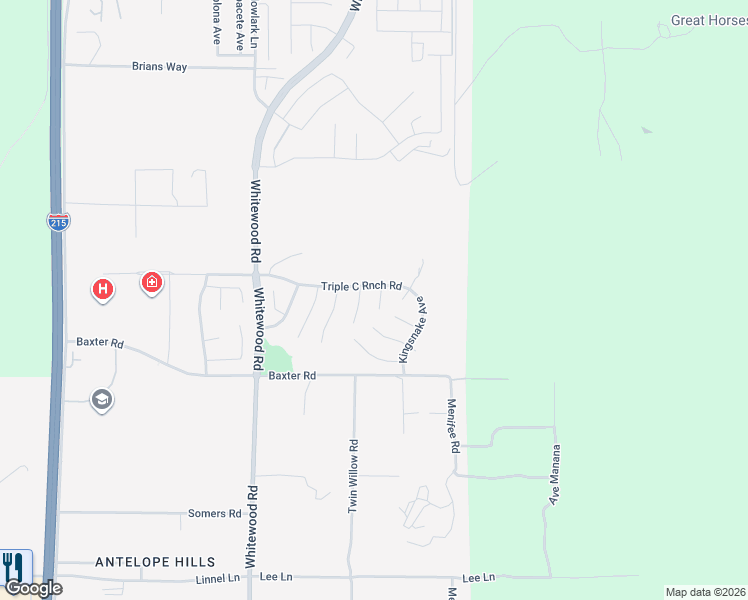map of restaurants, bars, coffee shops, grocery stores, and more near 34777 Dorado Lane in Murrieta