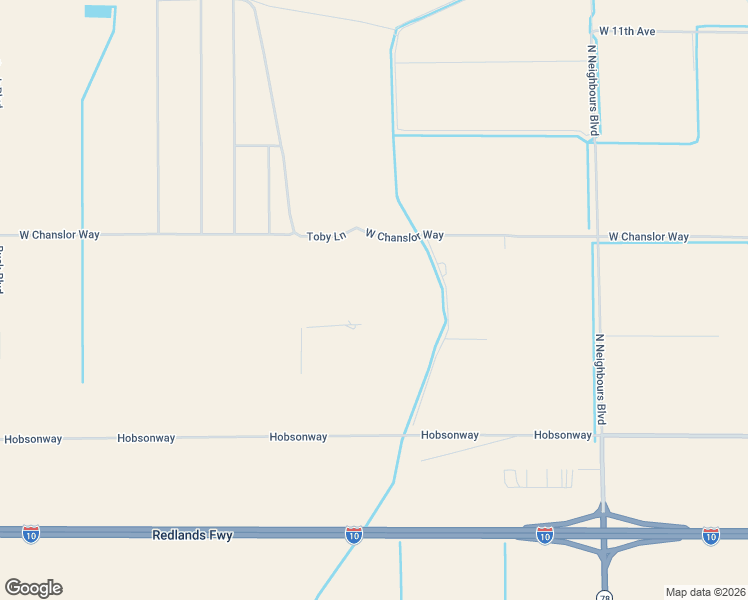 map of restaurants, bars, coffee shops, grocery stores, and more near 12491 Toby Lane in Blythe