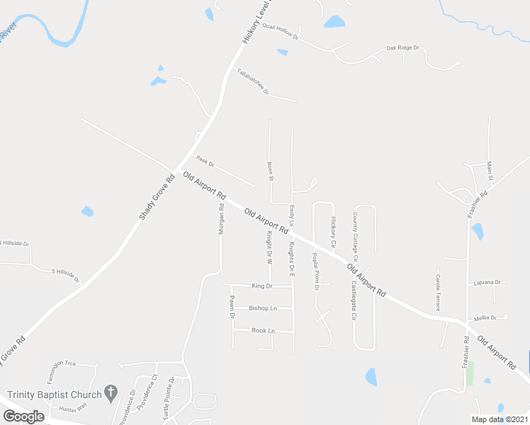 map of restaurants, bars, coffee shops, grocery stores, and more near 180 Old Airport Road in Carrollton