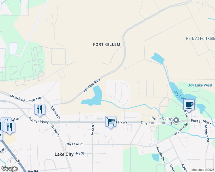 map of restaurants, bars, coffee shops, grocery stores, and more near 4990 Summersun Drive in Morrow