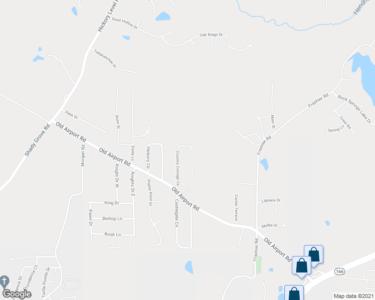 map of restaurants, bars, coffee shops, grocery stores, and more near 135 Country Cottage Circle in Carrollton