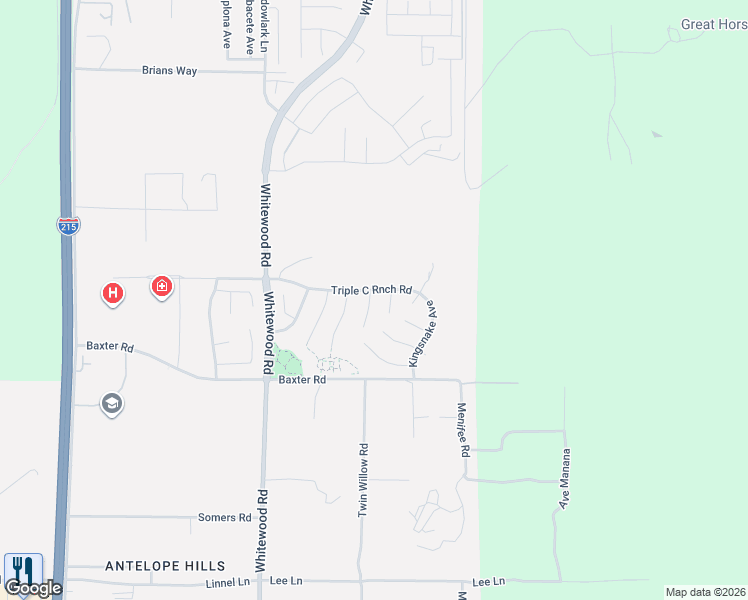 map of restaurants, bars, coffee shops, grocery stores, and more near 34777 Dorado Lane in Murrieta