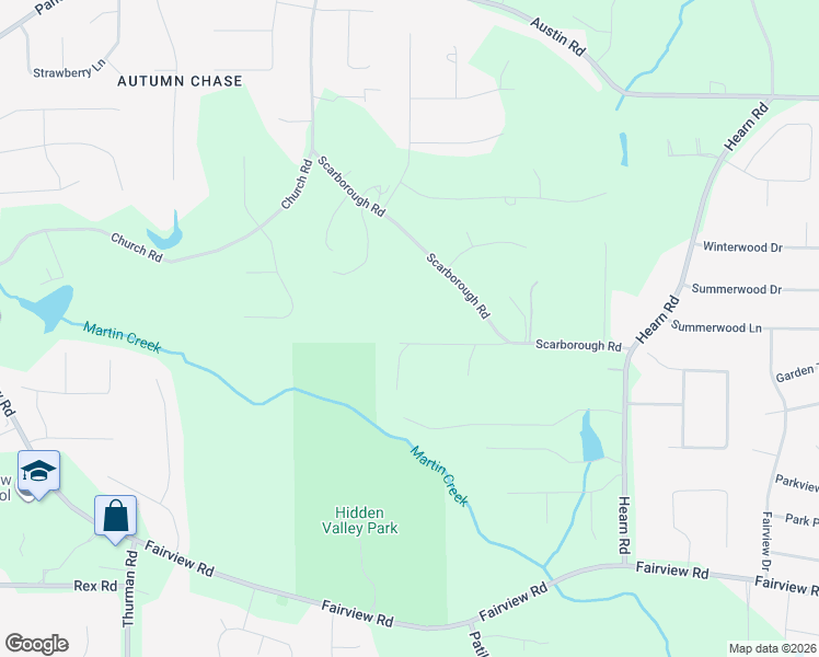 map of restaurants, bars, coffee shops, grocery stores, and more near 150 Briarwood Road in Stockbridge