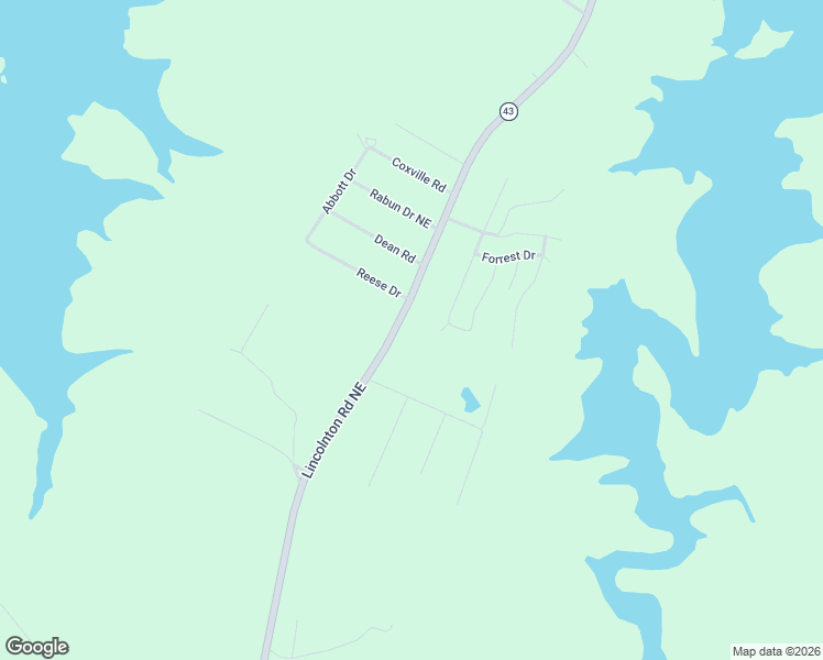 map of restaurants, bars, coffee shops, grocery stores, and more near 5814 Lincolnton Road Northeast in Thomson