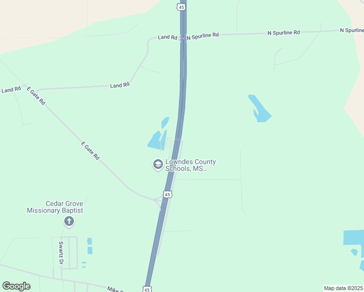 map of restaurants, bars, coffee shops, grocery stores, and more near 1908 North Highway 45 Frontage Road in Columbus