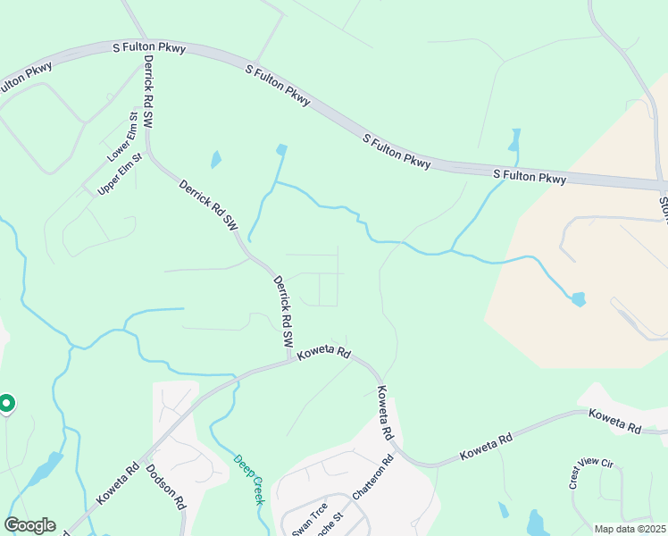 map of restaurants, bars, coffee shops, grocery stores, and more near 5715 Graywind Trail in Atlanta