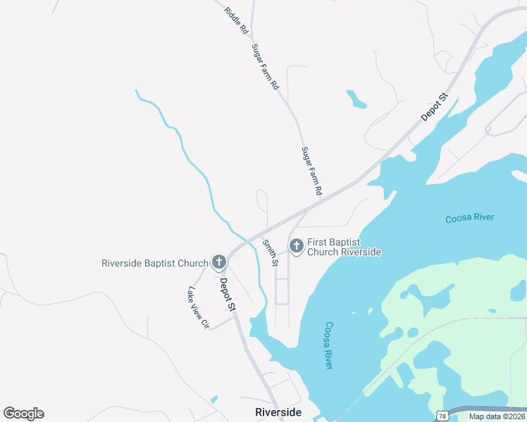 map of restaurants, bars, coffee shops, grocery stores, and more near 1088 County Highway 57 in Riverside