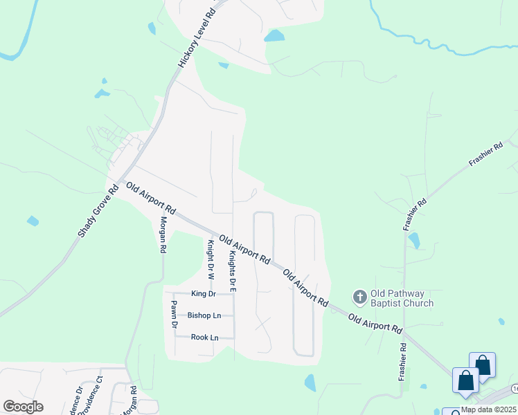 map of restaurants, bars, coffee shops, grocery stores, and more near 125 Hickory Circle in Carrollton
