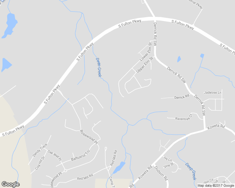 map of restaurants, bars, coffee shops, grocery stores, and more near 5095 Lower Elm Street in Atlanta