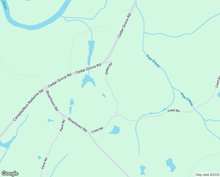 map of restaurants, bars, coffee shops, grocery stores, and more near Steed Road in Chattahoochee Hills