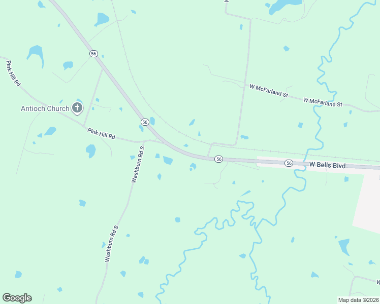 map of restaurants, bars, coffee shops, grocery stores, and more near 4819 Texas 56 in Bells