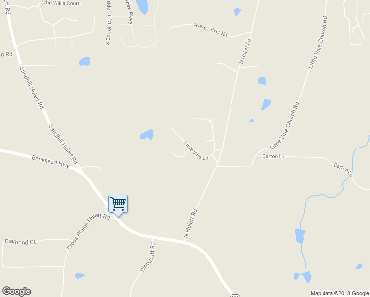 map of restaurants, bars, coffee shops, grocery stores, and more near 142 Little Vine Lane in Villa Rica