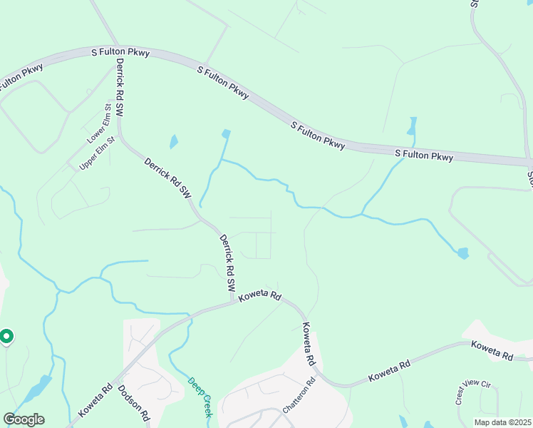 map of restaurants, bars, coffee shops, grocery stores, and more near 5109 Amberland Square in Atlanta