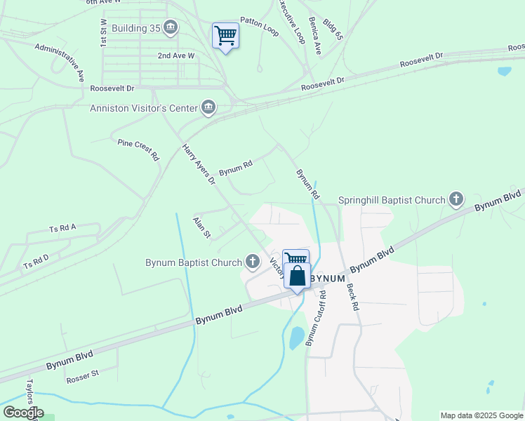 map of restaurants, bars, coffee shops, grocery stores, and more near 310 Victory Drive in Oxford