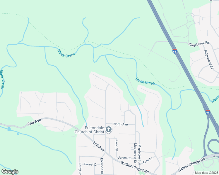map of restaurants, bars, coffee shops, grocery stores, and more near 2409 Elkwood Dr in Fultondale