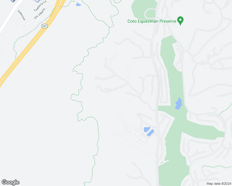map of restaurants, bars, coffee shops, grocery stores, and more near 30932 Vía Serenidad in Coto De Caza