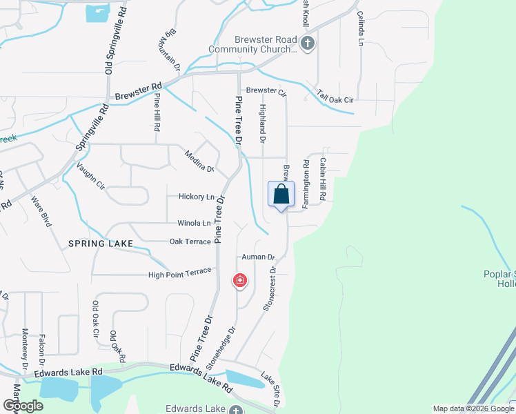 map of restaurants, bars, coffee shops, grocery stores, and more near 1404 Highland Drive in Birmingham