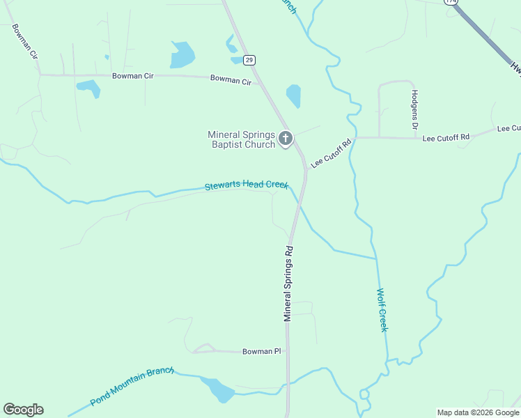 map of restaurants, bars, coffee shops, grocery stores, and more near 135 Sunset Drive in Pell City