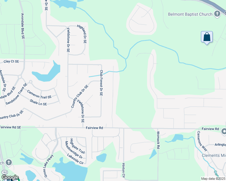 map of restaurants, bars, coffee shops, grocery stores, and more near 2 Bentley Place Way in Covington