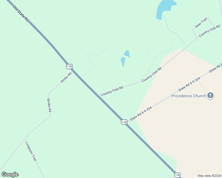 map of restaurants, bars, coffee shops, grocery stores, and more near 298 Country Club Road in Saint Matthews