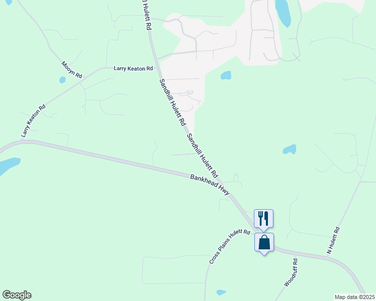 map of restaurants, bars, coffee shops, grocery stores, and more near 31 Copper Leaf Court in Villa Rica
