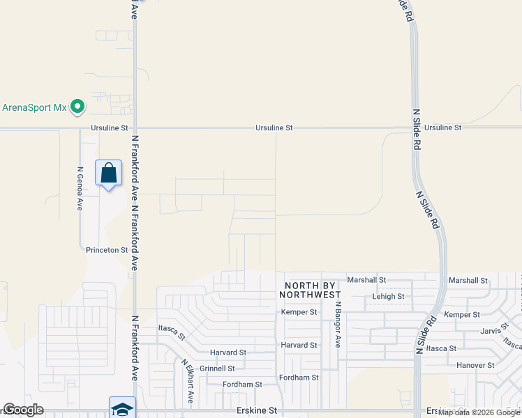 map of restaurants, bars, coffee shops, grocery stores, and more near 1218 North Chicago Avenue in Lubbock