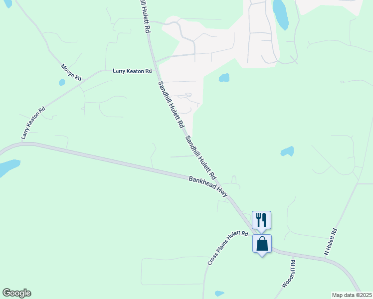 map of restaurants, bars, coffee shops, grocery stores, and more near 31 Copper Leaf Court in Villa Rica