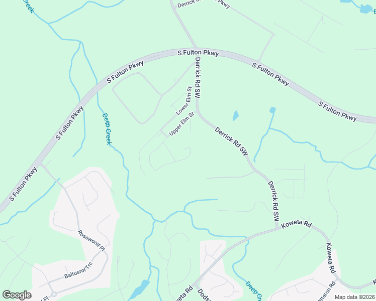 map of restaurants, bars, coffee shops, grocery stores, and more near 5187 Upper Elm Street in Atlanta