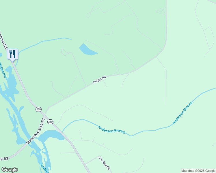 map of restaurants, bars, coffee shops, grocery stores, and more near 1-51 Daniels Court in North Augusta