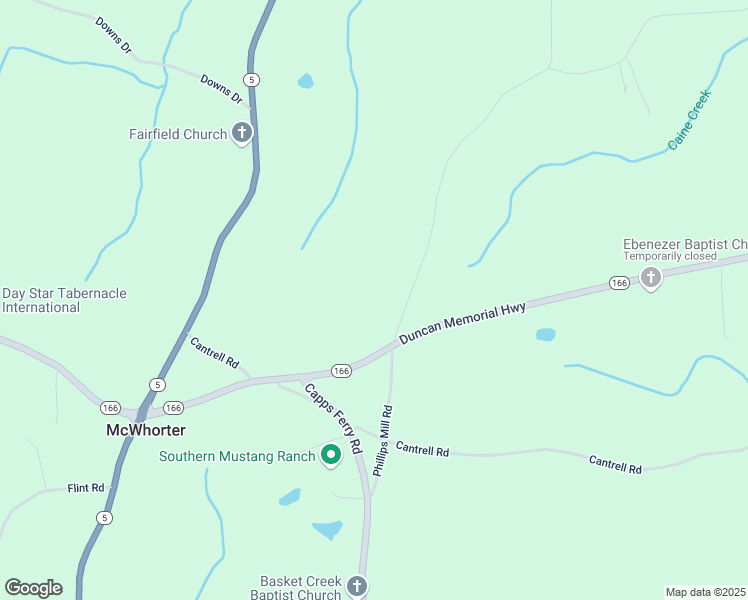 map of restaurants, bars, coffee shops, grocery stores, and more near 6841 Phillips Mill Road in Douglasville