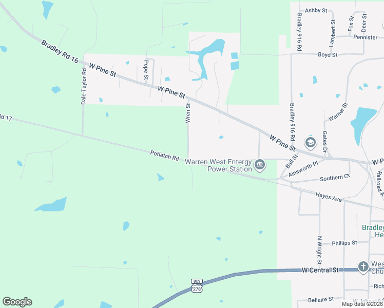 map of restaurants, bars, coffee shops, grocery stores, and more near 17 Wren Street in Warren