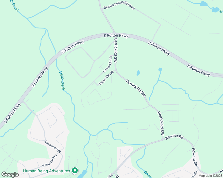 map of restaurants, bars, coffee shops, grocery stores, and more near 5187 Upper Elm Street in Atlanta