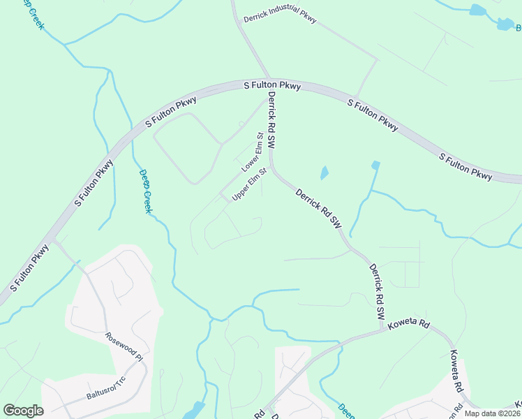 map of restaurants, bars, coffee shops, grocery stores, and more near 5187 Upper Elm Street in Atlanta