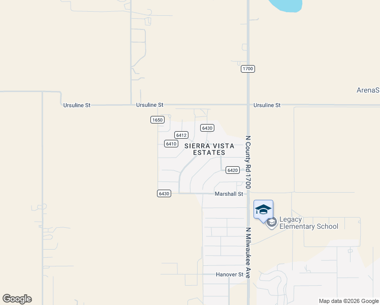 map of restaurants, bars, coffee shops, grocery stores, and more near 6502 County Road 6430 in Lubbock