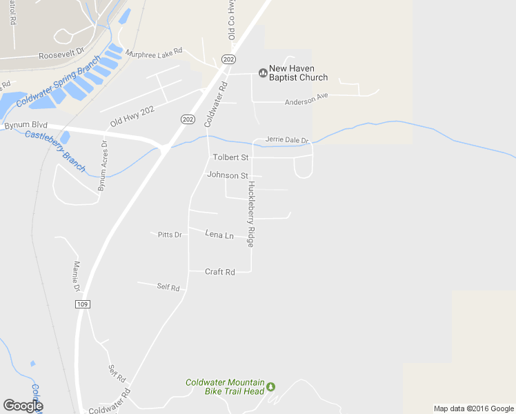 map of restaurants, bars, coffee shops, grocery stores, and more near 220 Huckleberry Ridge in Anniston