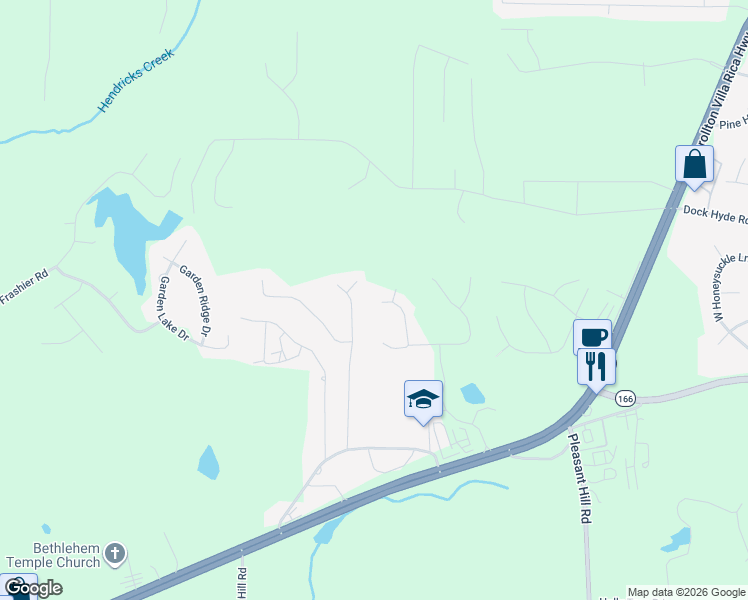 map of restaurants, bars, coffee shops, grocery stores, and more near 537 Tree Ridge Drive in Carrollton