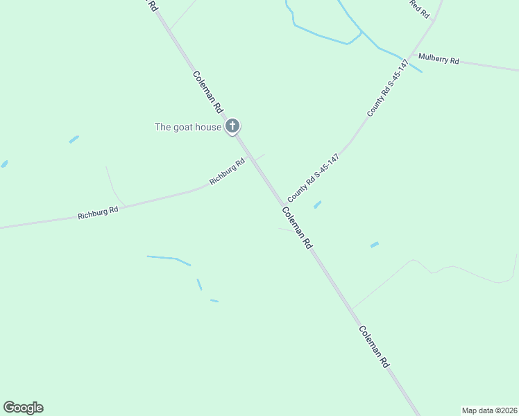 map of restaurants, bars, coffee shops, grocery stores, and more near 857 Coleman Road in Greeleyville