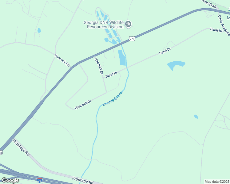 map of restaurants, bars, coffee shops, grocery stores, and more near 2262 Cole Drive in Social Circle