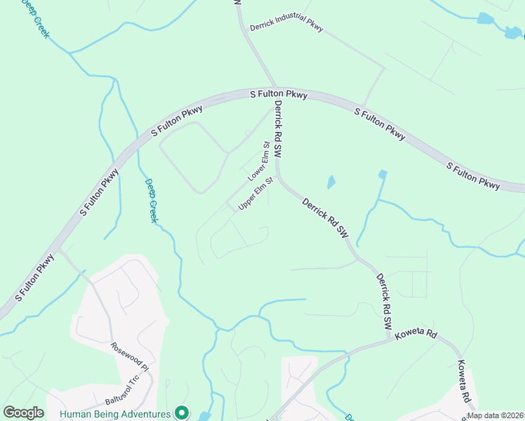 map of restaurants, bars, coffee shops, grocery stores, and more near 5187 Upper Elm Street in Atlanta