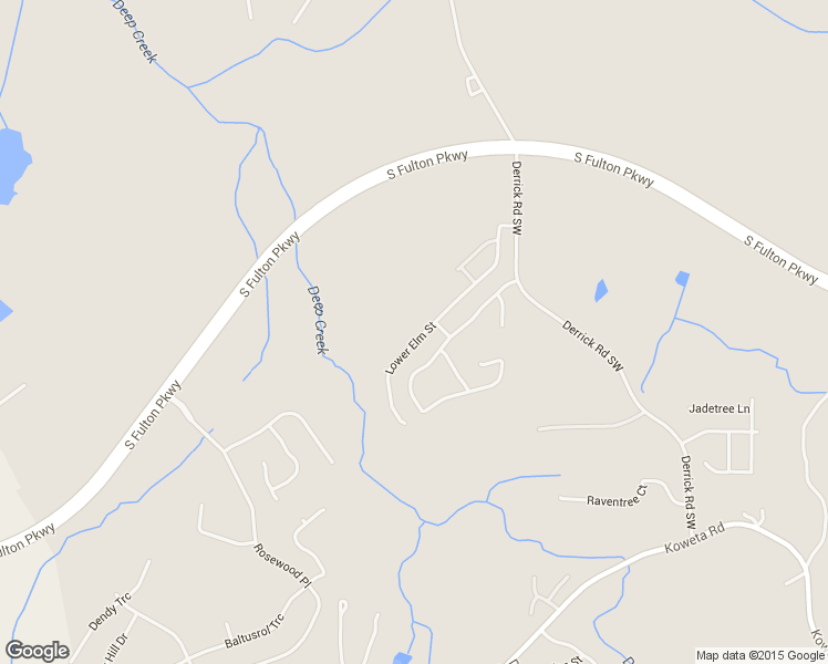 map of restaurants, bars, coffee shops, grocery stores, and more near 5017 Lower Elm Street in Atlanta