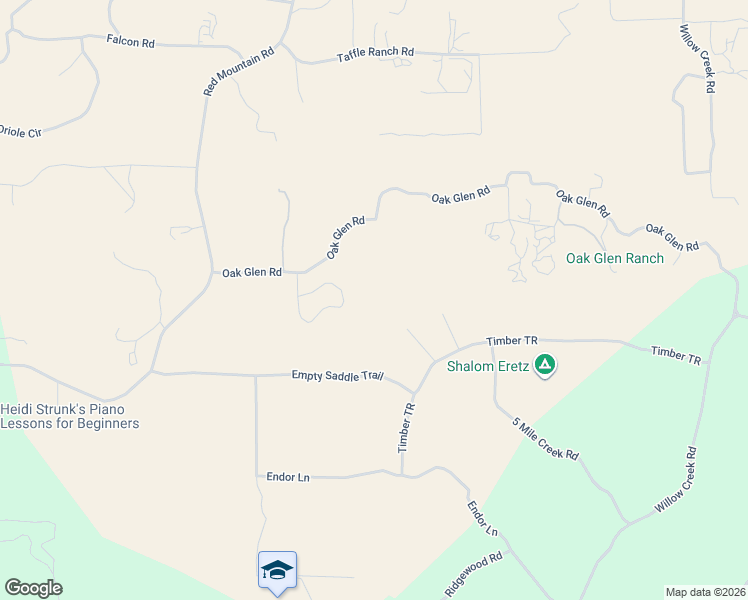 map of restaurants, bars, coffee shops, grocery stores, and more near 34725 Silverwood Court in Hemet