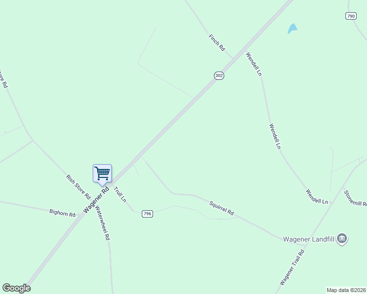 map of restaurants, bars, coffee shops, grocery stores, and more near in Wagener