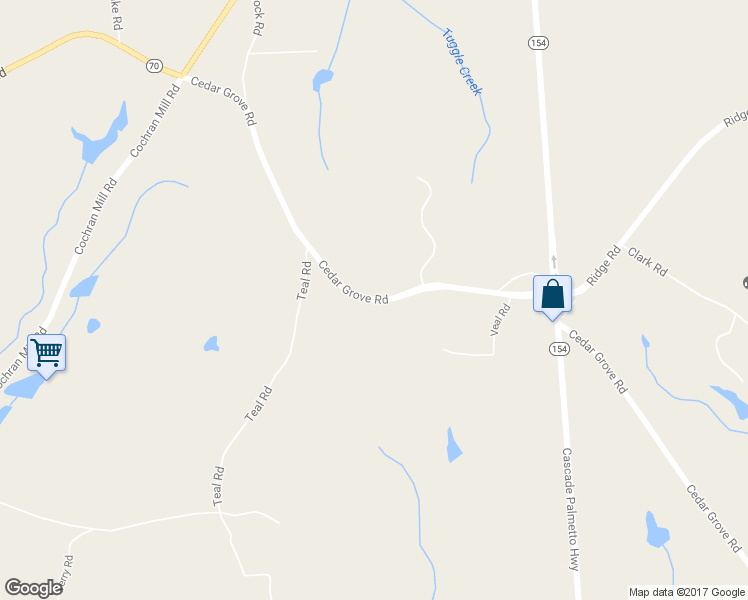 map of restaurants, bars, coffee shops, grocery stores, and more near 9003 Cedar Grove Road in Fairburn