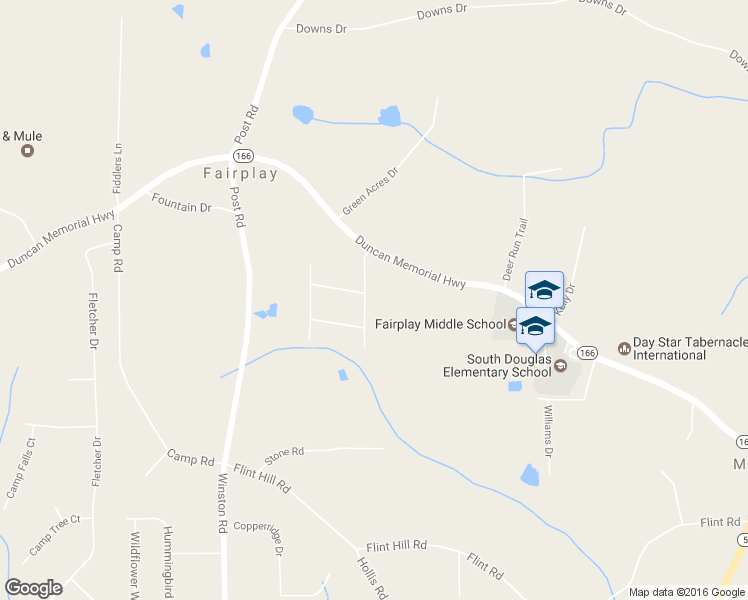 map of restaurants, bars, coffee shops, grocery stores, and more near 6892 Autumn Hill Drive in Douglasville
