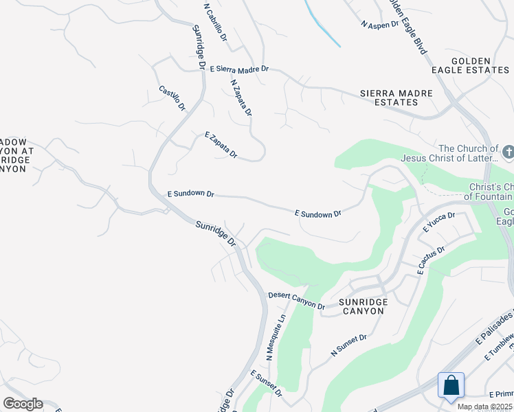 map of restaurants, bars, coffee shops, grocery stores, and more near 15214 East Sundown Drive in Fountain Hills