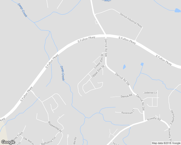 map of restaurants, bars, coffee shops, grocery stores, and more near 5012 Lower Elm Street in Atlanta