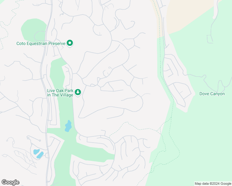 map of restaurants, bars, coffee shops, grocery stores, and more near 31792 Via Patito in Trabuco Canyon