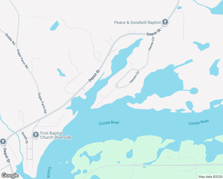 map of restaurants, bars, coffee shops, grocery stores, and more near 20 Haven Point in Riverside